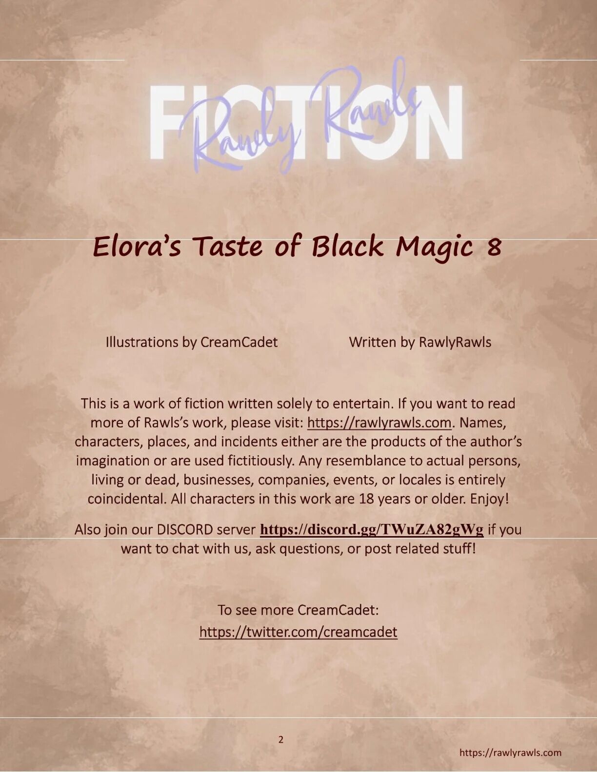 Elora’s Taste of Black Magic  - 8 - english page 2 full