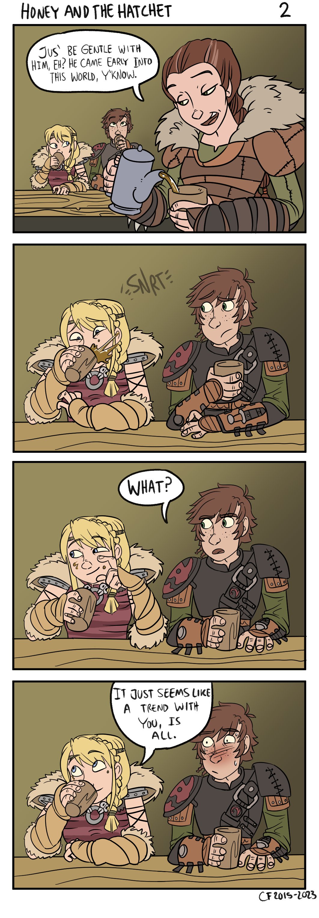Honey and the Hatchet page 6 full