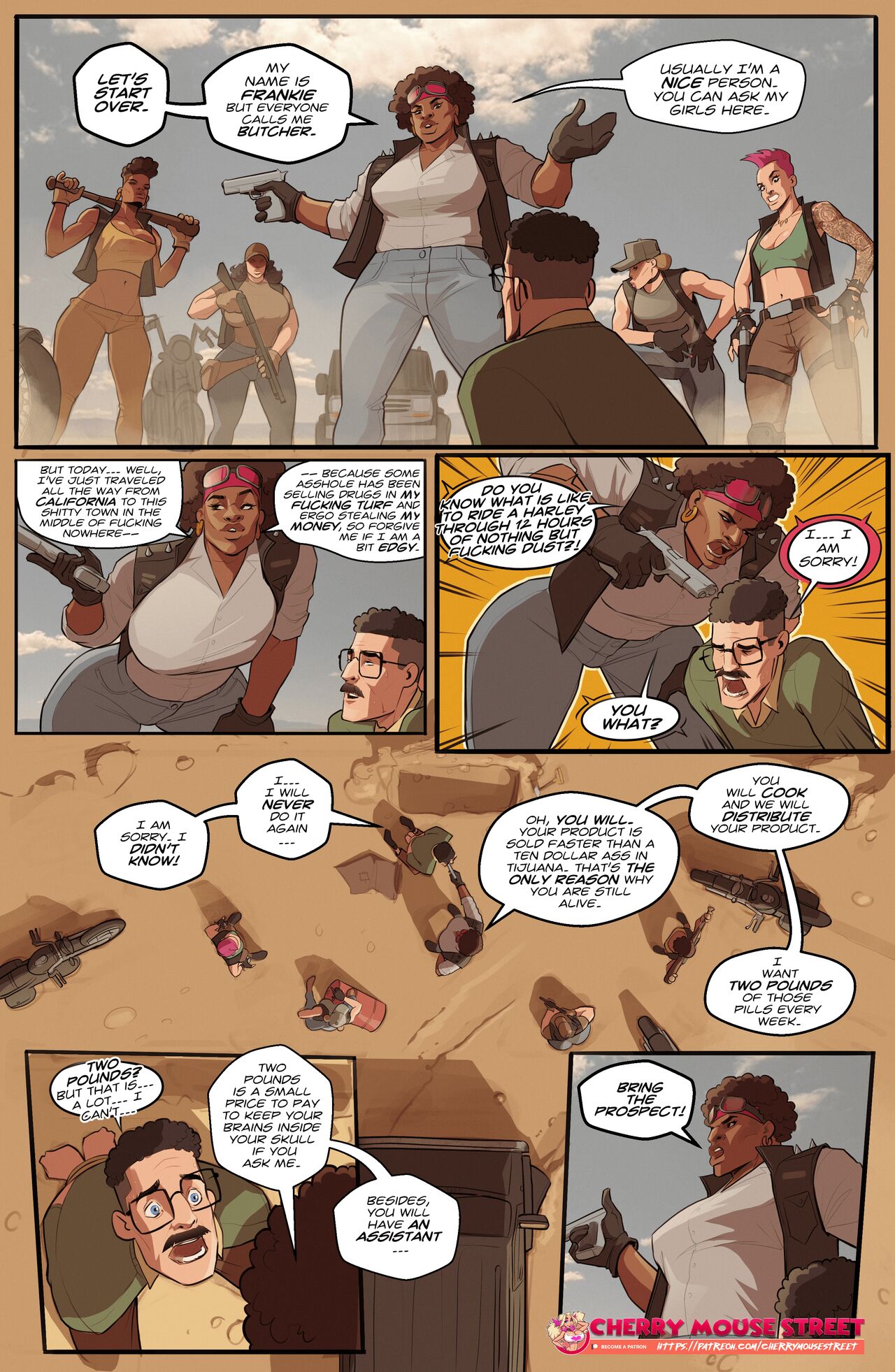 The Flynns: Pink Sky page 5 full