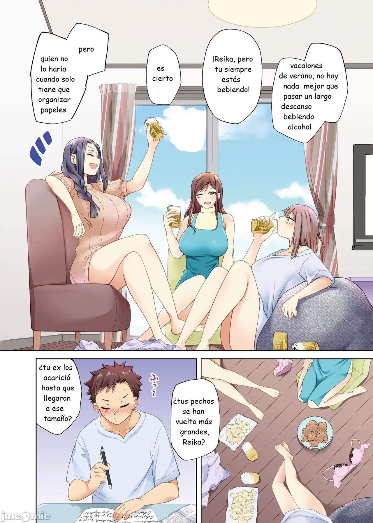 LAS CHICAS DE AL LADO SON INSACIABLES page 3 full